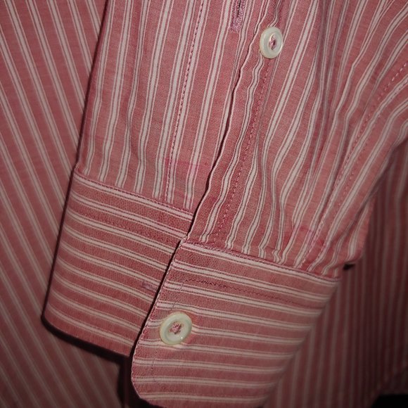 Billy Reid Pink/Salmon - 100% Cotton  - Size Medium - Picture 6 of 8